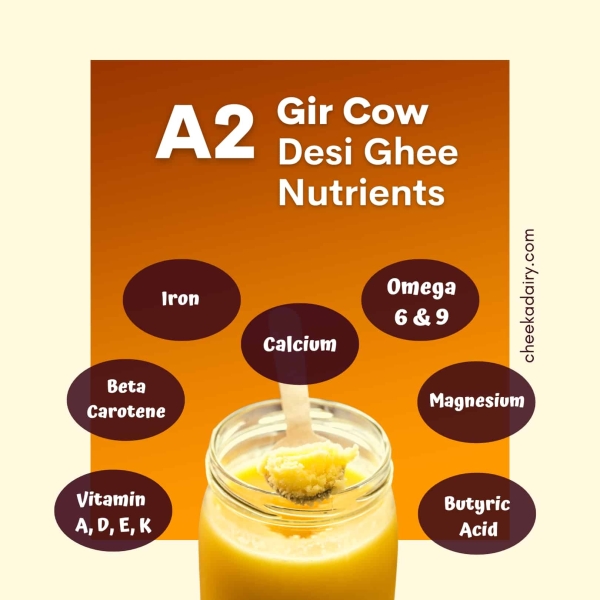 Gir Cow Ghee Nutrients